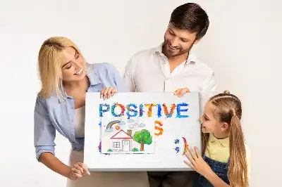 Panou din plută cu citat pozitiv
