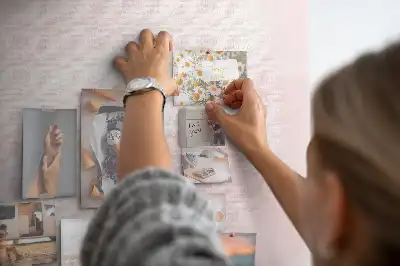 Tablou din plută cu imprimeu de trandafiri înfloriți