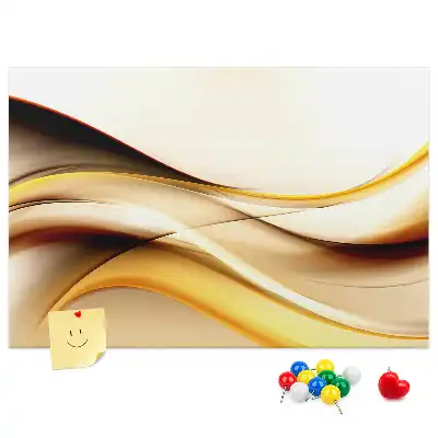 Tablou din plută cu motiv abstract val