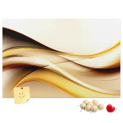 Tablou din plută cu motiv abstract val