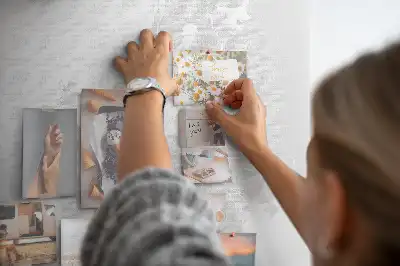 Tablă din plută cu harta Europei