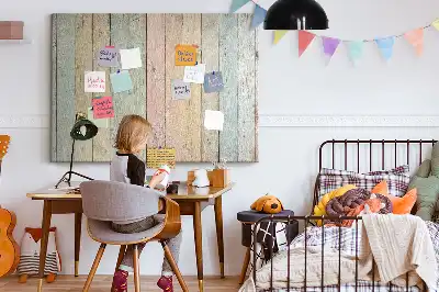 Panou plută Scânduri colorate