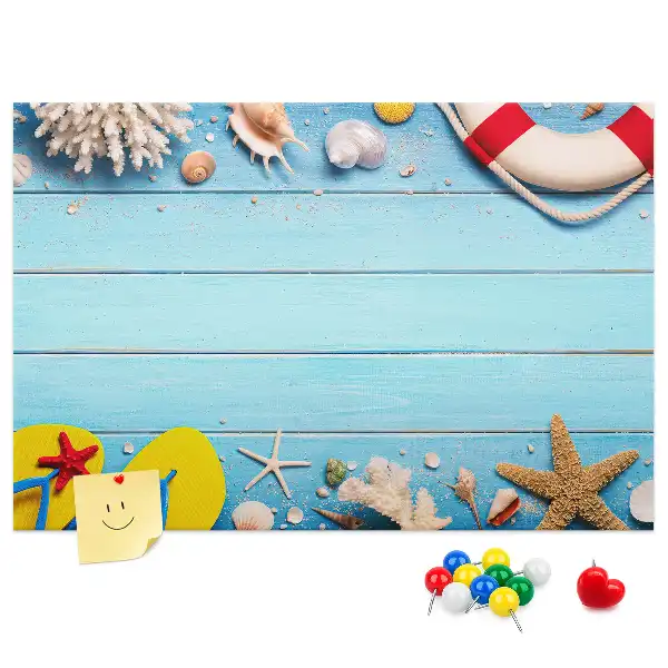 Panou din plută cu tematică marinărească mare