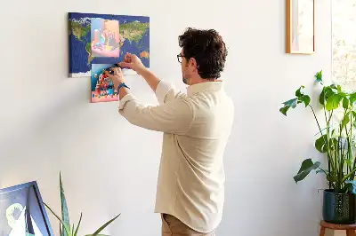 Hartă a lumii din plută de dimensiuni mari