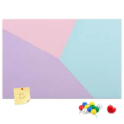 Tablă din plută model pastel