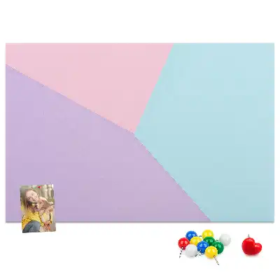 Tablă din plută model pastel