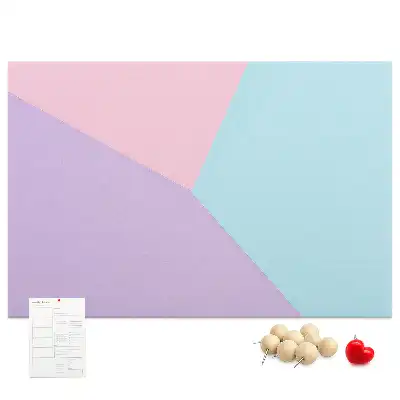 Tablă din plută model pastel