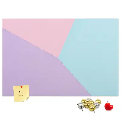 Tablă din plută model pastel