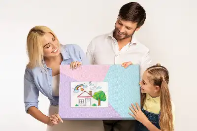 Tablă din plută model pastel