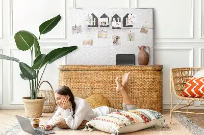 Panou din plută pentru decor cu text Home