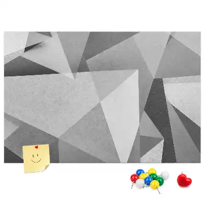 Panou din plută cu motiv abstract 3D