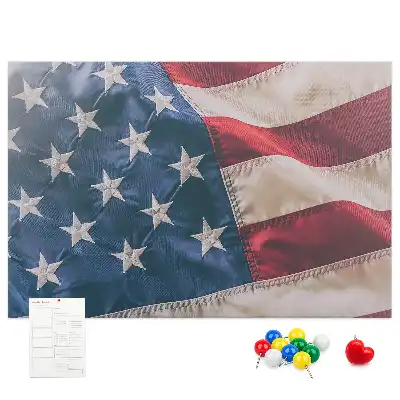 Tablă de plută cu design steag american