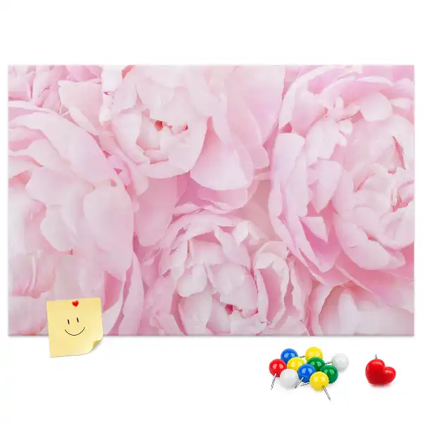Panou din plută cu motiv floral