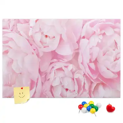 Panou din plută cu motiv floral