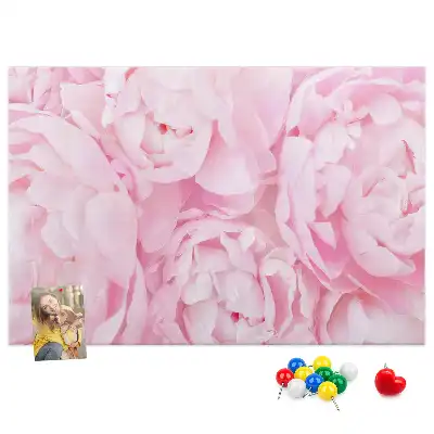 Panou din plută cu motiv floral