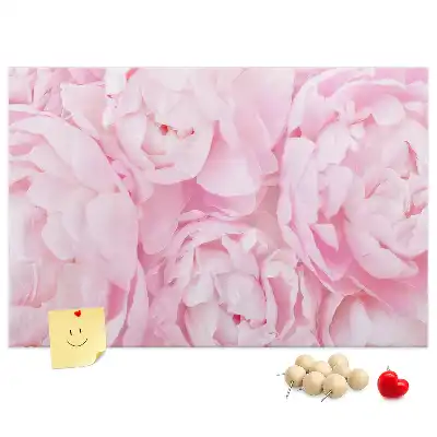 Panou din plută cu motiv floral