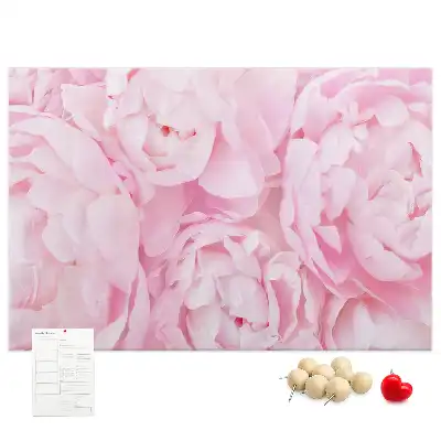Panou din plută cu motiv floral