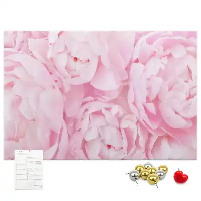 Panou din plută cu motiv floral