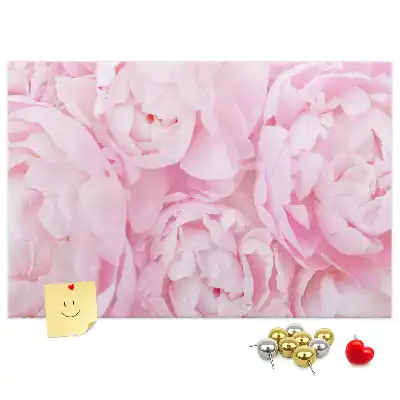 Panou din plută cu motiv floral