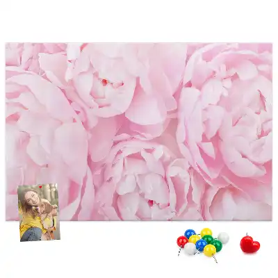 Panou din plută cu motiv floral