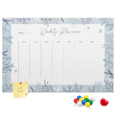 Panou de plută planificator săptămânal de iarnă