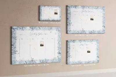Panou de plută planificator săptămânal de iarnă