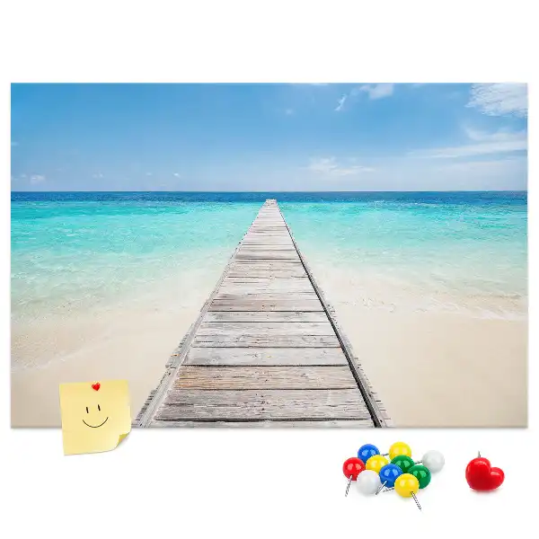Tabla de pluta Insulă tropicală