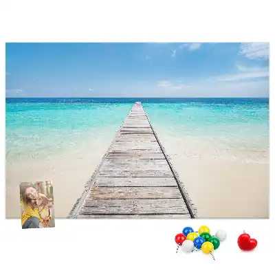 Tabla de pluta Insulă tropicală