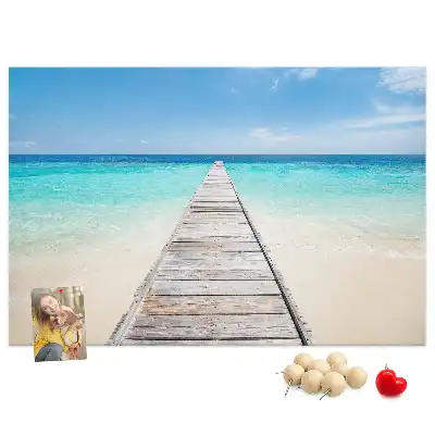 Tabla de pluta Insulă tropicală