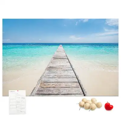 Tabla de pluta Insulă tropicală