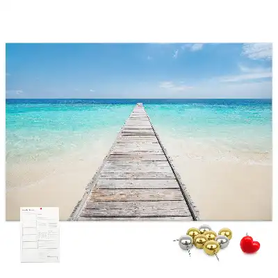 Tabla de pluta Insulă tropicală
