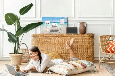 Tabla de pluta Insulă tropicală