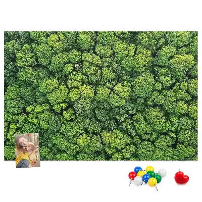 Panou plută Pădure văzută de sus