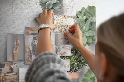 Tablă din plută pentru plante decorative