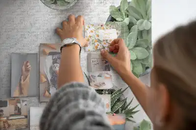 Tablă din plută pentru plante decorative