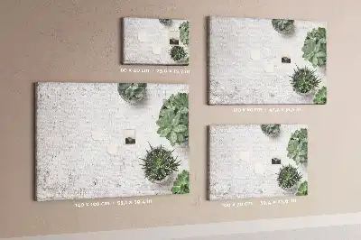 Tablă din plută pentru plante decorative