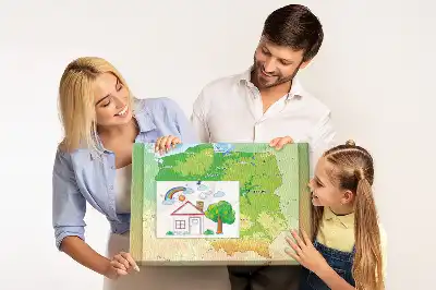 Hartă fizică a Poloniei din plută