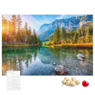 Tabla de pluta Râu munți peisaj