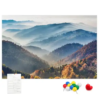 Panou plută Peisaj montan natură