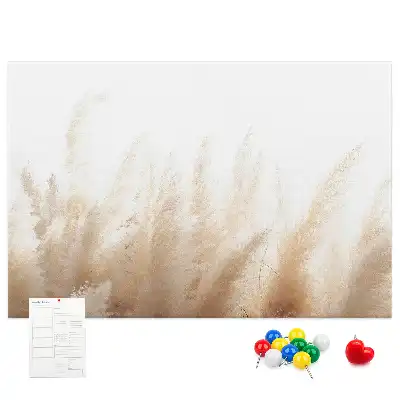 Panou din plută cu model abstract Cereale