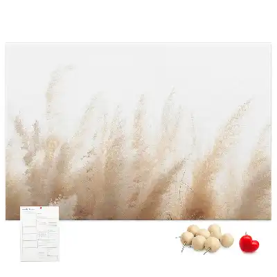 Panou din plută cu model abstract Cereale