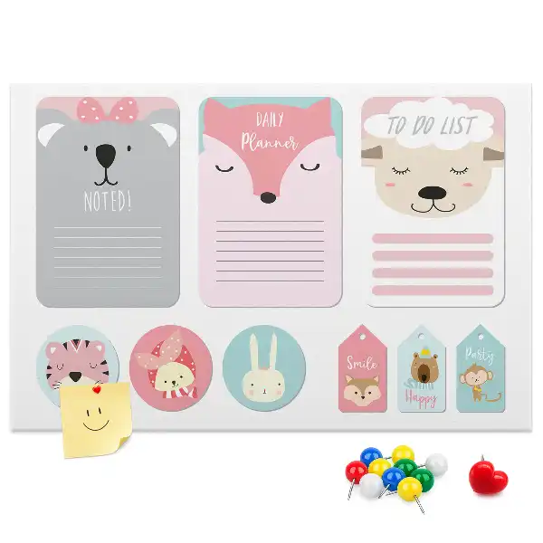 Semne de carte din plută Happy