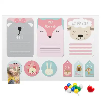 Semne de carte din plută Happy