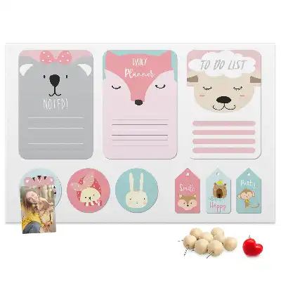 Semne de carte din plută Happy