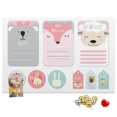 Semne de carte din plută Happy