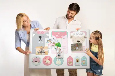 Semne de carte din plută Happy