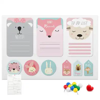 Semne de carte din plută Happy