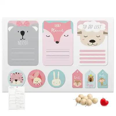 Semne de carte din plută Happy