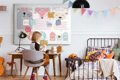 Semne de carte din plută Happy