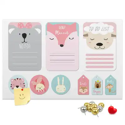 Semne de carte din plută Happy